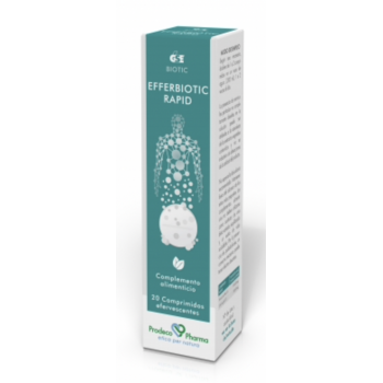 GSE Efferbiotic Rapid 20 Comprimidos Efervescentes