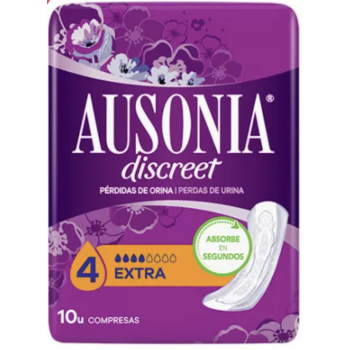 AUSONIA Discreet Compresas Pérdidas de Orina 10 Uds