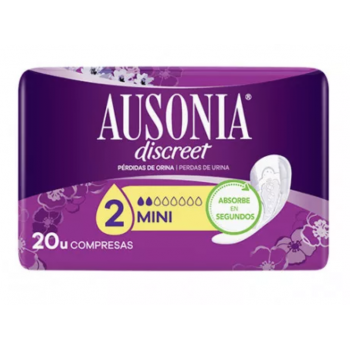 AUSONIA Discreet Mini Pérdidas de Orina 20 Uds