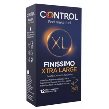 CONTROL Preservativos Finissimo XL 12 Uds