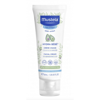 MUSTELA Hydra Bebé Crema Facial 40 ml