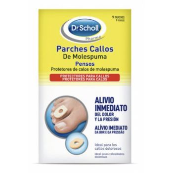 DR SCHOLL Parches Callos Molespuma Escudo 9 Uds