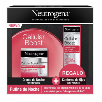 NEUTROGENA Pack Cellular Crema Noche 50 ml + Contorno de Ojos 15 ml