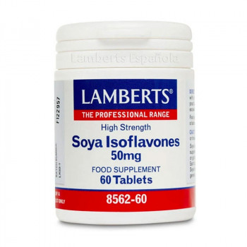 LAMBERTS isoflavonas de soja 50mg 60comprimidos