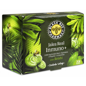 BLACK BEE jalea real Inmuno+ 20ampollas