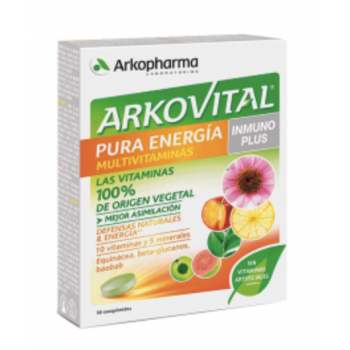 ARKOVITAL pura energía inmunoplus 30comprimidos