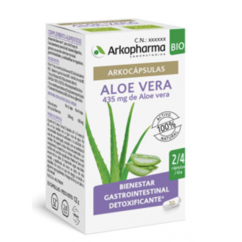 ARKOCÁPSULAS Aloe Vera 50 mg Acemanano 30 Cápsulas