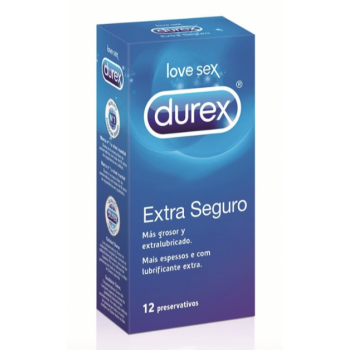 DUREX Preservativos Extra Seguro 12 Uds