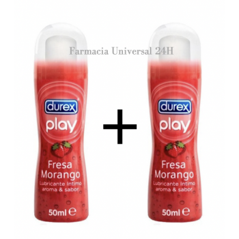 DUREX Play Duplo Fresa Gel Lubricante 2 x 50 ml