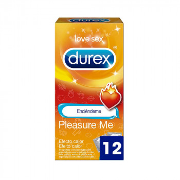 DUREX Preservativo Pleasure Me Efecto Calor 12 Uds