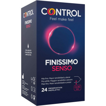 CONTROL Preservativos Finissimo Senso 24 Uds