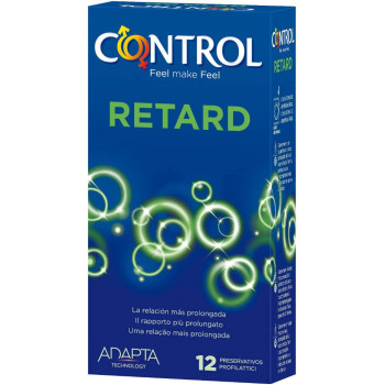 CONTROL Preservativos Adapta Retardante 12 Uds