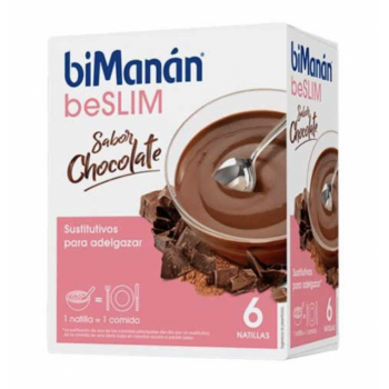 BIMANAN Natilla de Chocolate 260 g 6 Uds