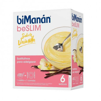 BIMANAN Natillas Sabor Vainilla 300 g 6 Uds