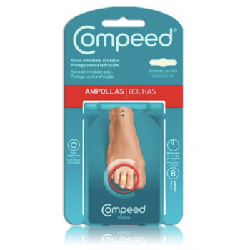 COMPEED Ampollas Hidrocoloide Dedos Pies 8 uds