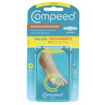 COMPEED Callos Hidrocoloide Talla Mediana 6 uds