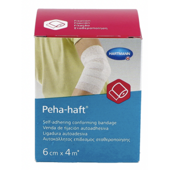 PEHA-HAFT Venda Elástica Cohesiva Látex Free 1 Ud 4 m x 6 cm