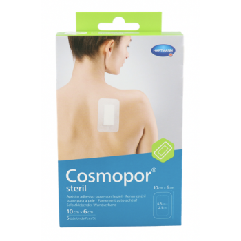 COSMOPOR Steril Apósito Estéril 5 Uds 10 cm x 6 cm