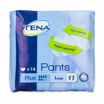 TENA Pants Plus Large 14 Uds