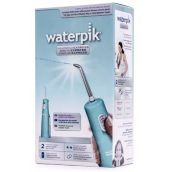 WATERPIK Cordless Express WP 02 Irrigador Bucal Inalámbrico Azul