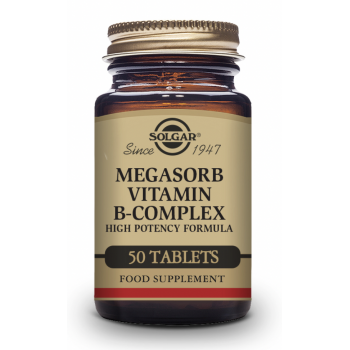 SOLGAR Megasorb Vitamina B-Complex 50 Comprimidos