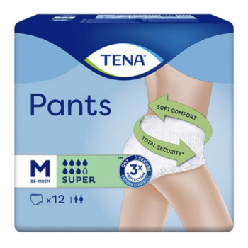 TENA Pants Super Talla M 12 Uds