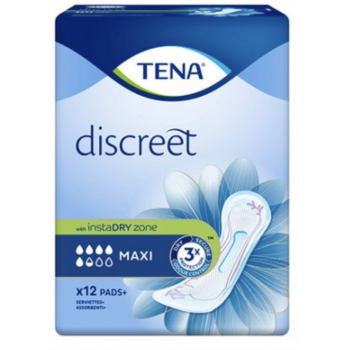 TENA Discreet Compresas Maxi 12 Uds