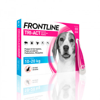 FRONTLINE Tri-Act Pipetas Perros 10-20 kg 3 Uds
