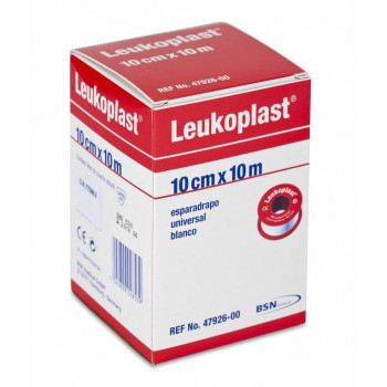 LEUKOPLAST Esparadrapo Blanco 10 cm x 10 m, 1 Ud