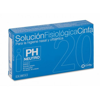 CINFA solución fisiológica 20uds monodosis x 5ml