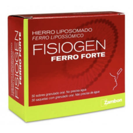 FISIOGEN Hierro Forte 30 Cápsulas