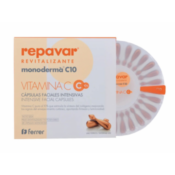 REPAVAR Monoderma C10 Revitalizante 28 Cápsulas