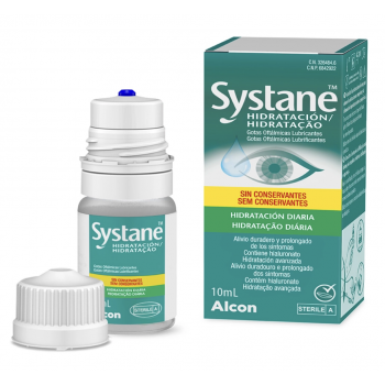 SYSTANE Hidratación Gotas Oftálmicas Lubricantes 10 ml