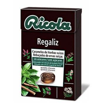 RICOLA Caramelos Regaliz Stevia 50 g