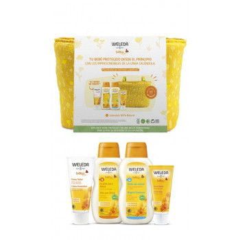 WELEDA Set Bienvenida bebé + Bolsa Paseo Regalo