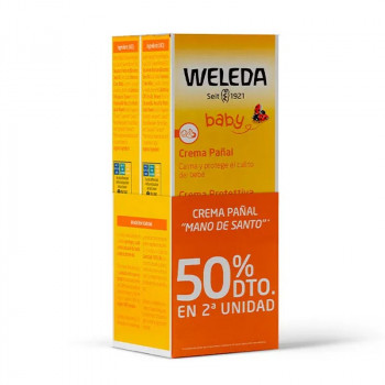 WELEDA Baby Caléndula Pack Crema Pañal 75ml + 75ml 50% DTO