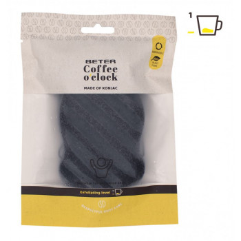 BETER Coffee O'clock Esponja corporal de Konjac