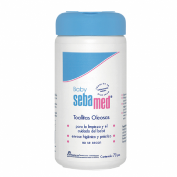 SEBAMED Baby Toallitas Oleosas 70 uds