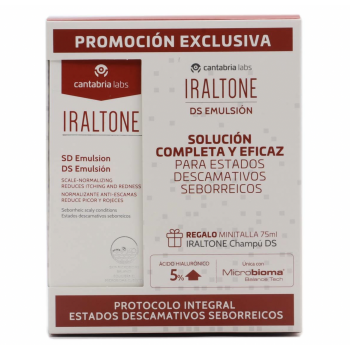 IRALTONE DS Emulsión 30 ml + Regalo Champú DS 75 ml