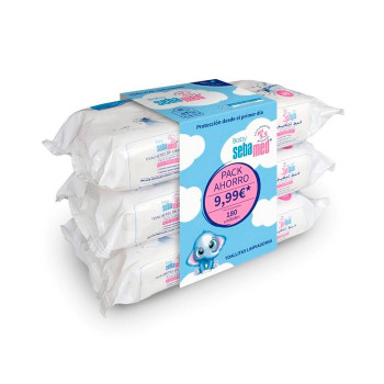 SEBAMED Baby Toallitas Limpiadoras Pack Ahorro 180 unidades