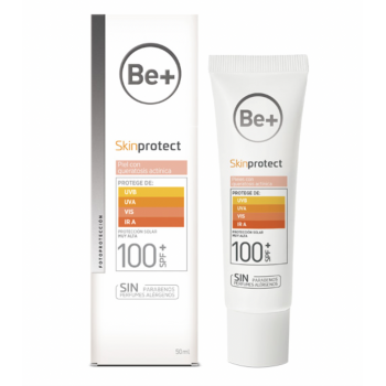 BE+ Skinprotect ultra fluido facial queratosis actínica SPF100+ 50ml