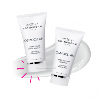 ESTHEDERM Osmoclean Pack Limpieza Profunda Crema desincrustante + Goma clarificante