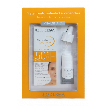 BIODERMA Pack Photoderm Spot-Age SPF50+ 40 ml + Regalo Pigmentbio C-Concentrate Serum 5ml