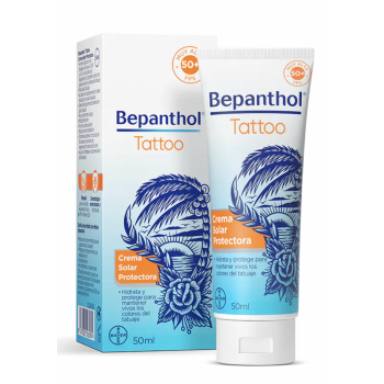 BEPANTHOL Tattoo Crema Solar Protectora 50 ml