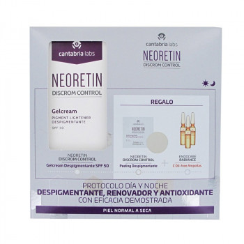 NEORETIN Pack Gelcream Despigmentante SPF50 40 ml + Regalos