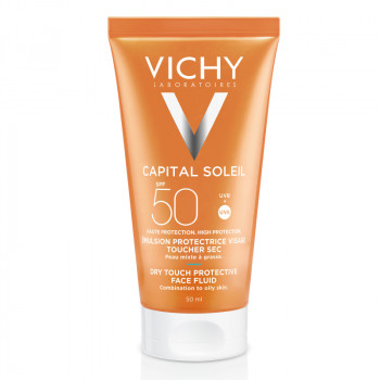 VICHY Capital Soleil Crema Rostro Tacto Seco SPF50 50 ml