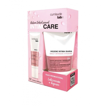 CUMLAUDE LAB PACK Mucus Gel Lubricante Vaginal 30 ml + Regalo Gel Higiene Íntima Diaria 100 ml