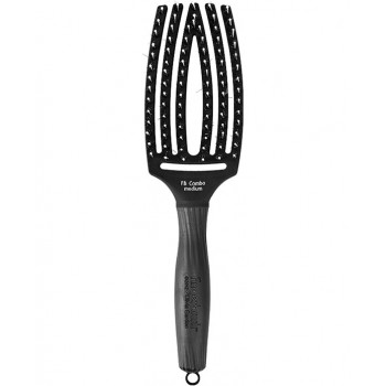 OLIVIA GARDEN Cepillo Fingerbrush Combo Medium Negro