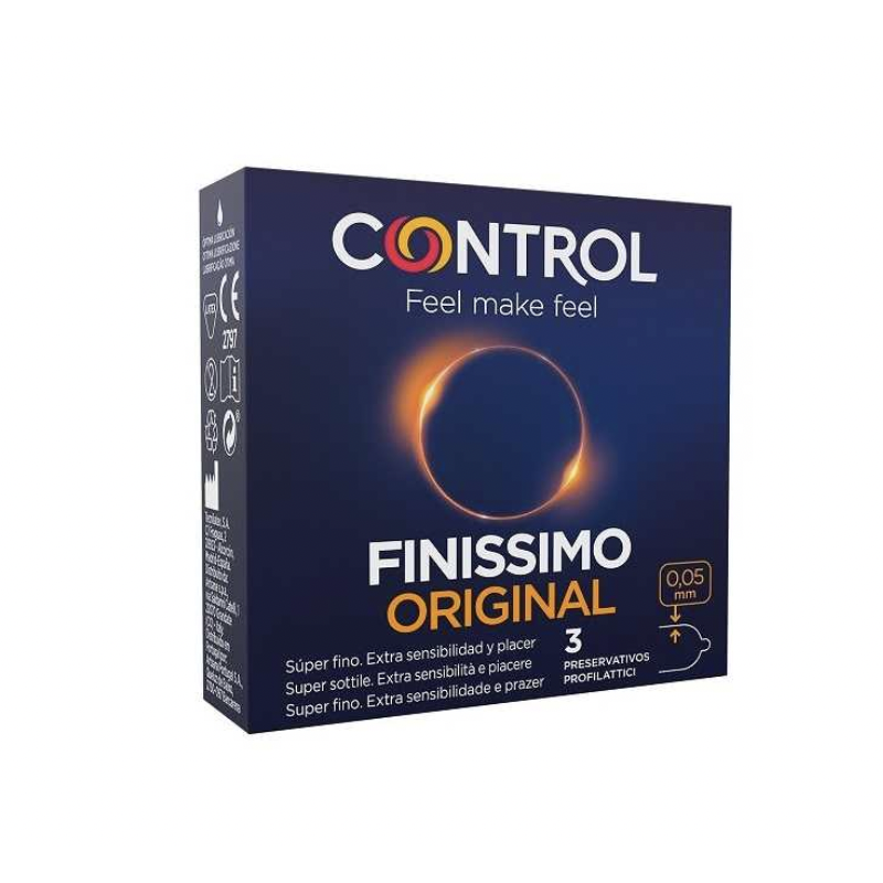 CONTROL Finissimo Original Preservativos 3 Unidades