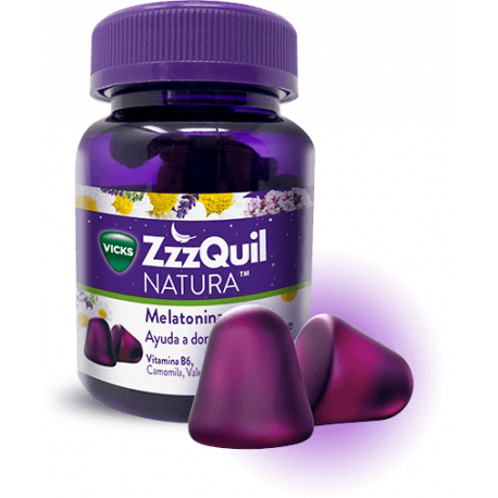 ZZZQUIL NATURA Forte sabor a frutos del bosque 30gummies